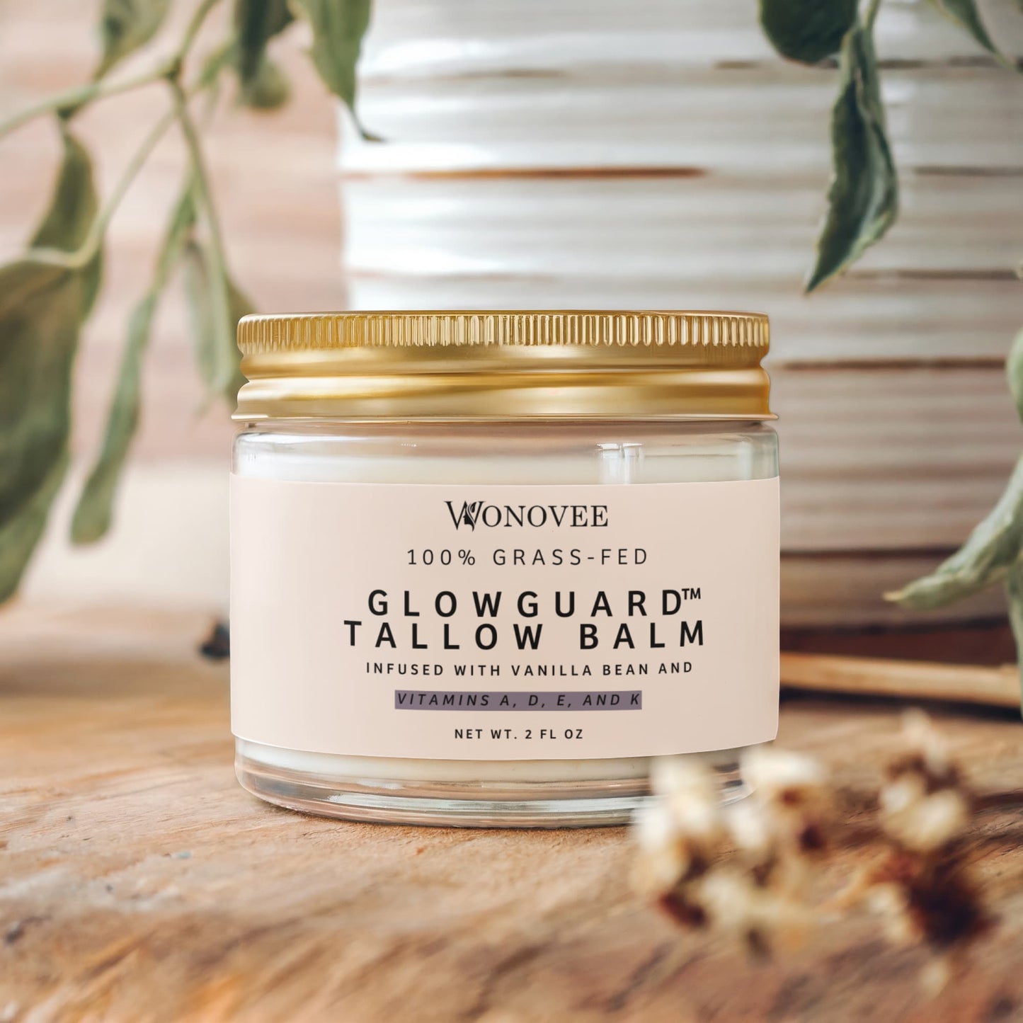 GlowGuard™ Tallow Balm with Vanilla Bean