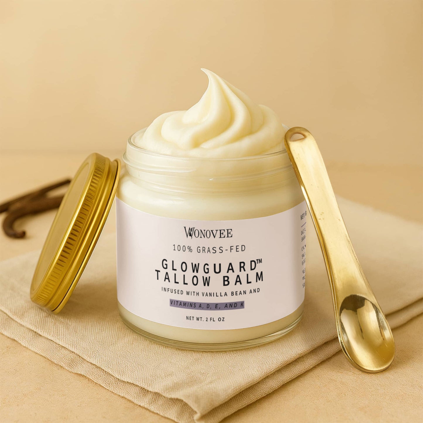 GlowGuard™ Tallow Balm with Vanilla Bean